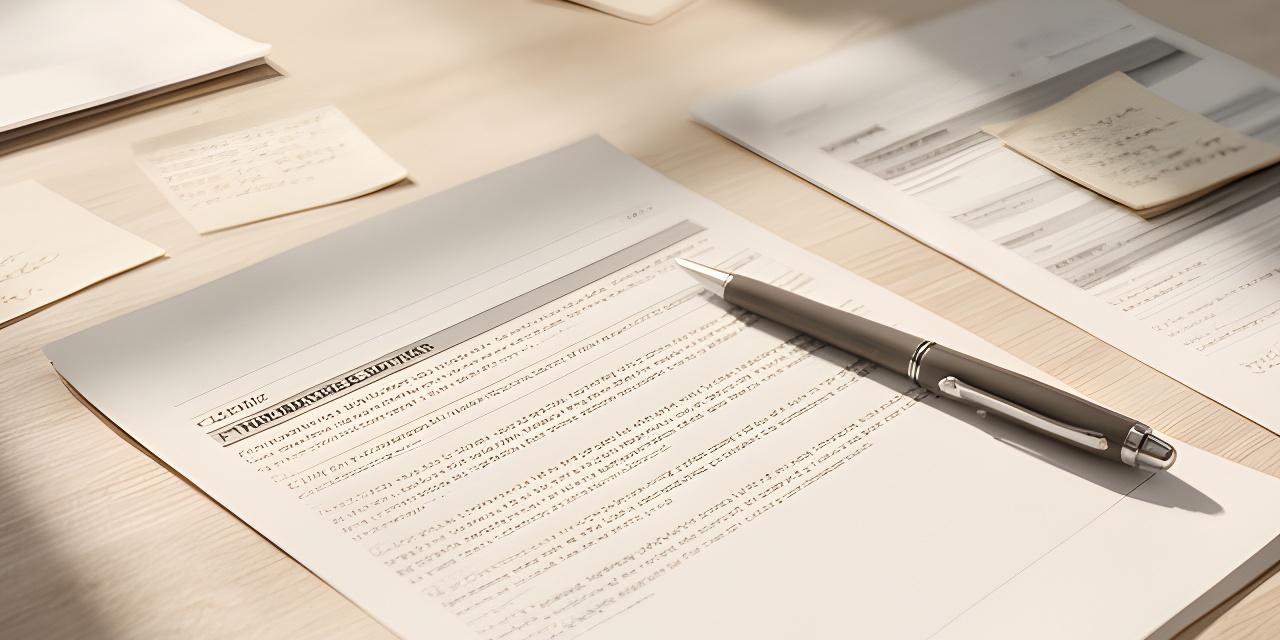 Detailaufnahme eines offenen Vertragsdokuments auf einem hellen Holztisch mit Schreibgerät und Notizen